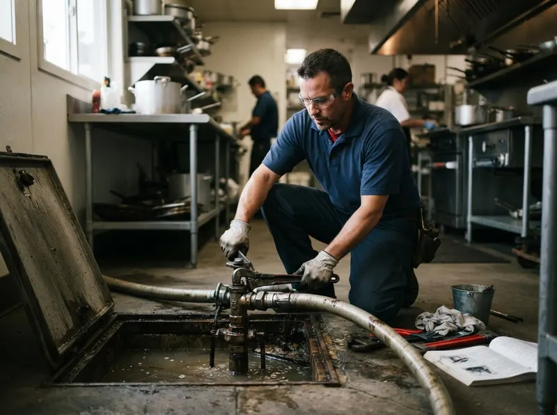 Commercial Kitchen Grease Interceptor Services in los angeles, CA
