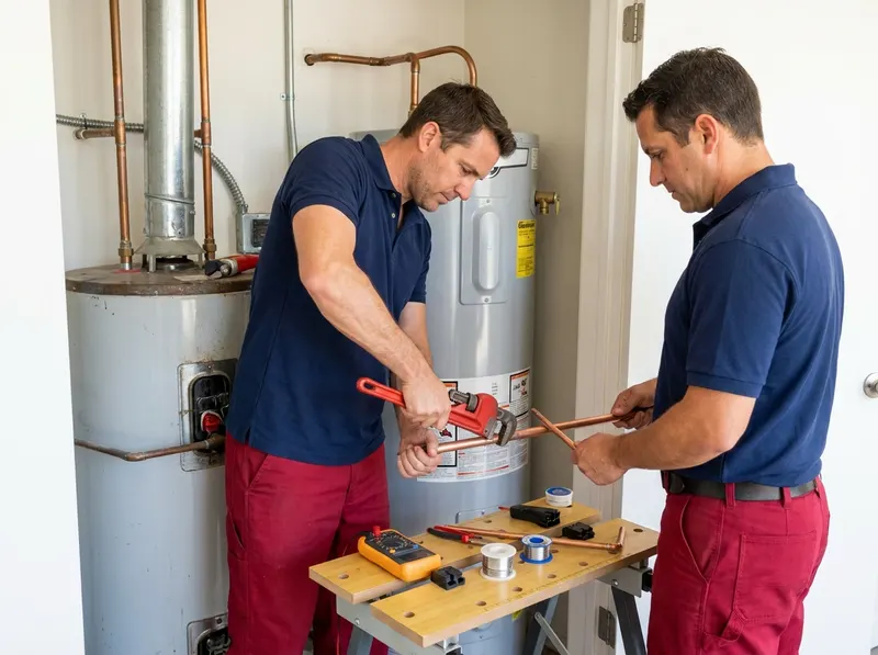 Gas Tank Water Heater Replacement in los angeles, CA