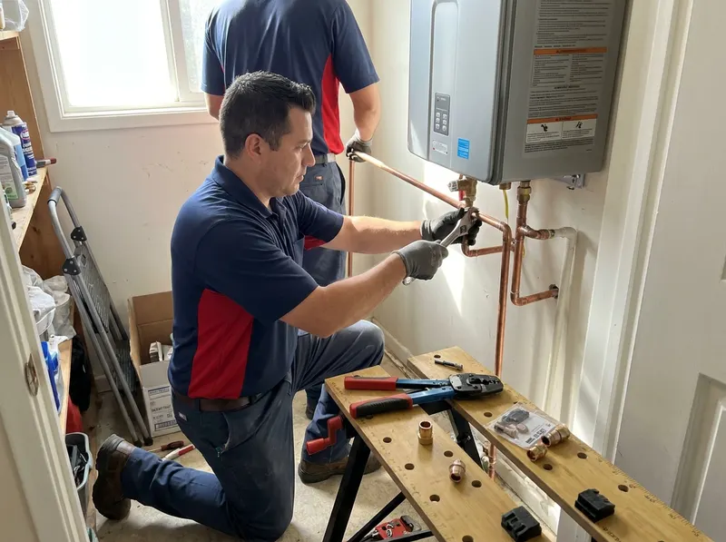 Tankless Water Heater Installation in los angeles, CA